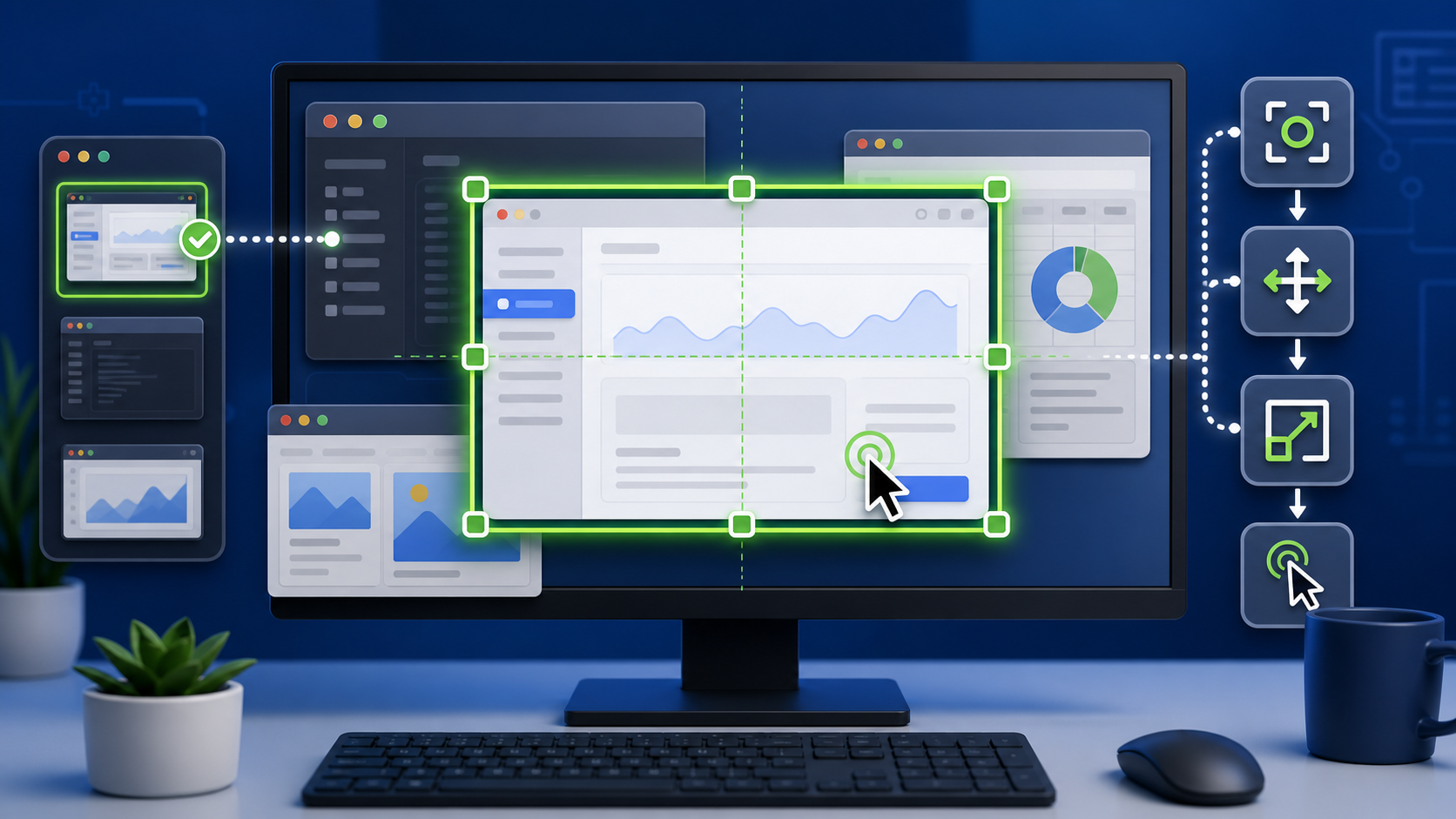 PyAutoGUI and PyGetWindow GUI automation workflow