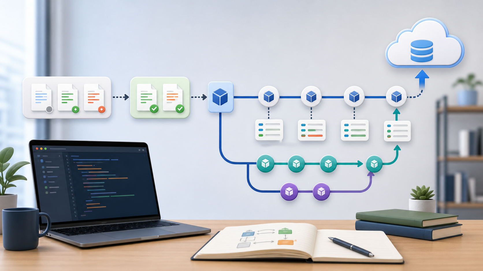 Git beginner version control workflow